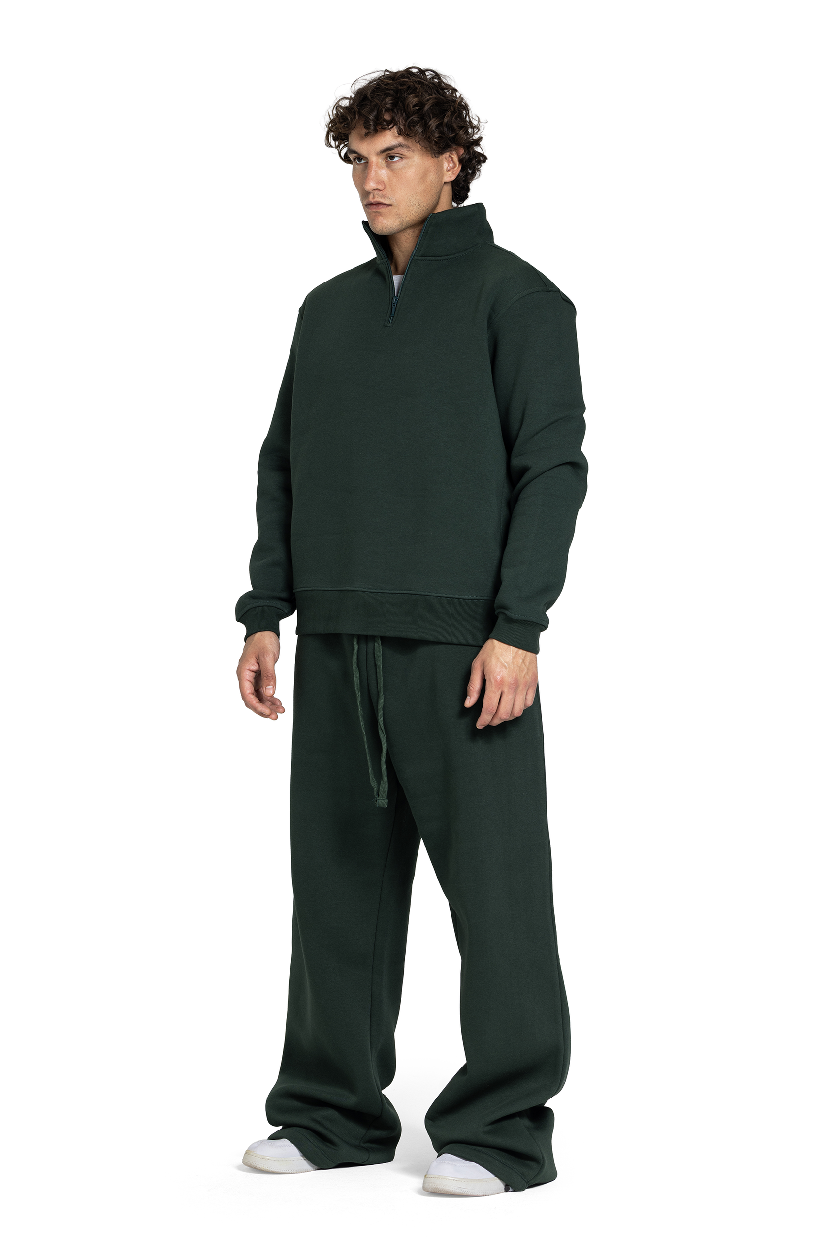 Unisex Quarter Zipper Sweatshirt