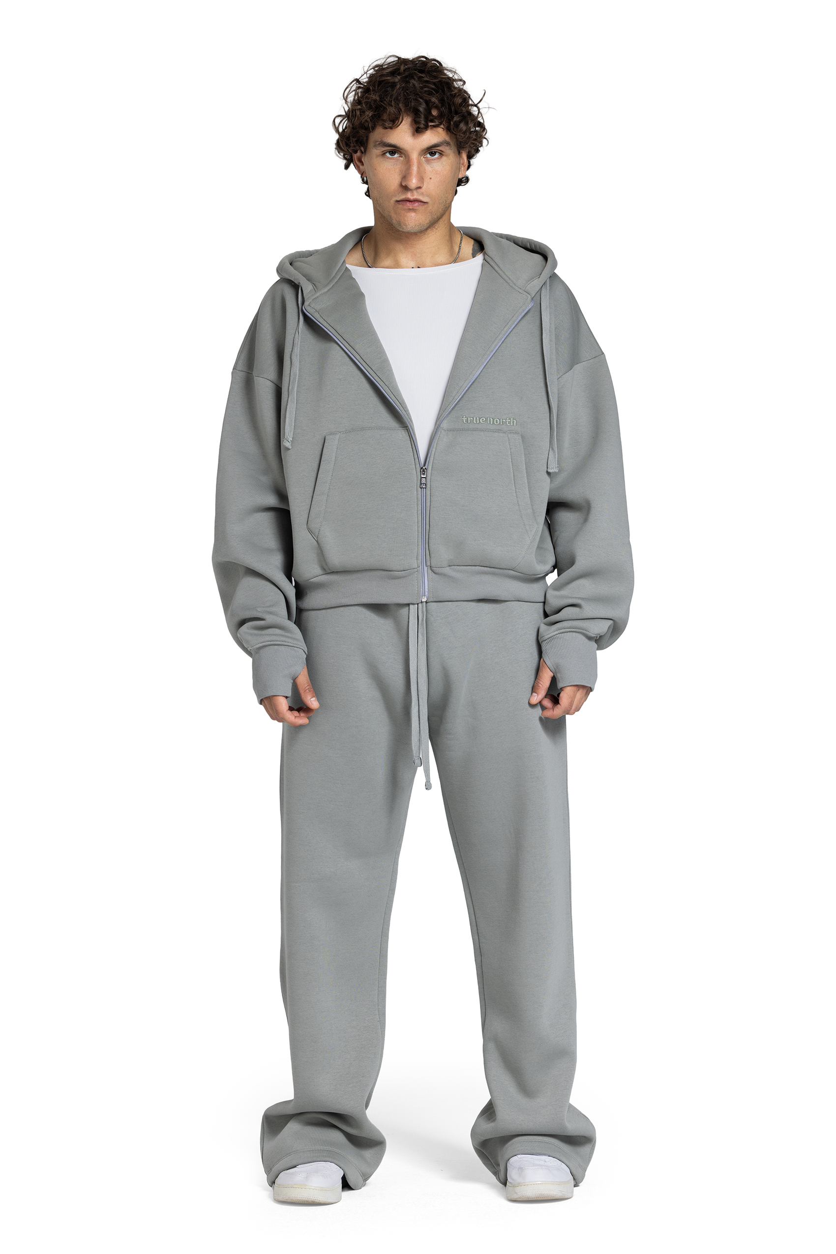 Unisex Oversized Zip-Up Jacket