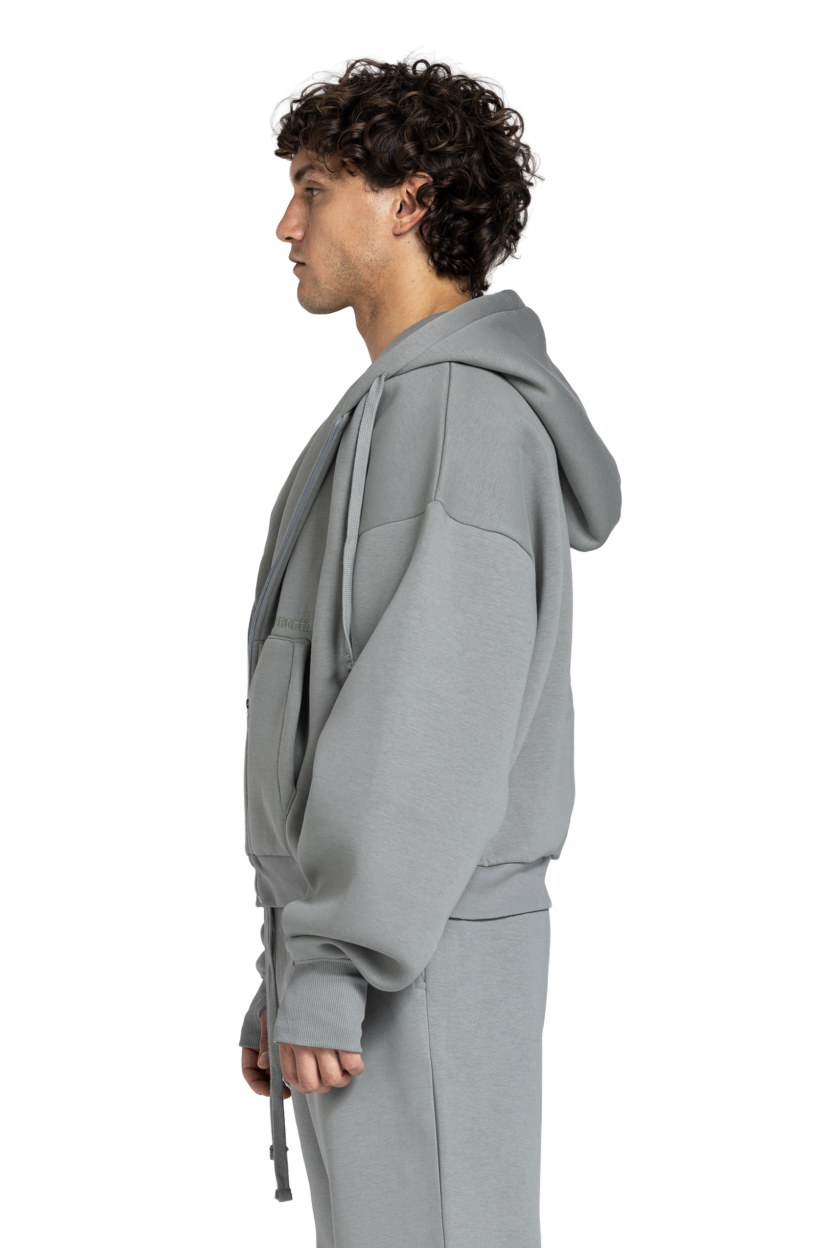 Unisex Oversized Zip-Up Jacket