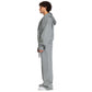 Men Oversized Zip-Up Set