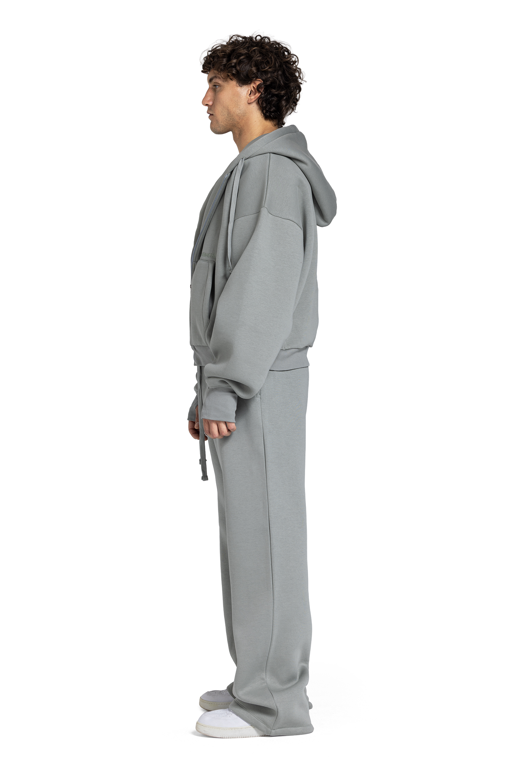 Unisex Oversized Zip-Up Jacket