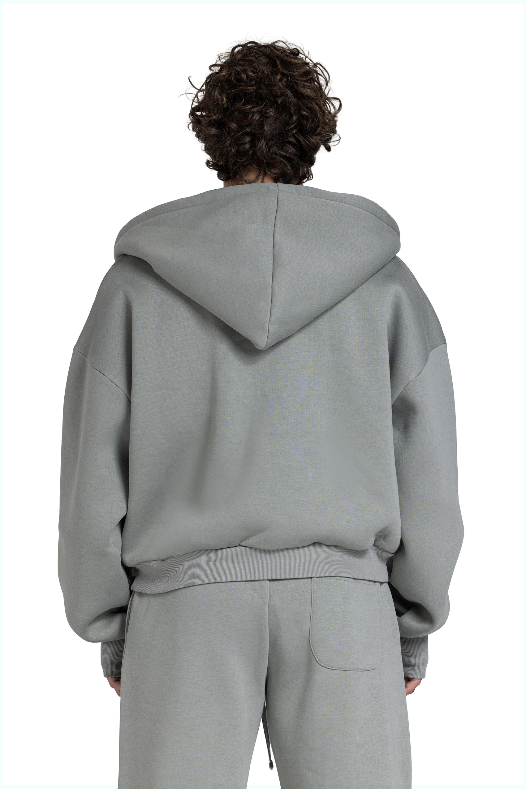 Unisex Oversized Zip-Up Jacket