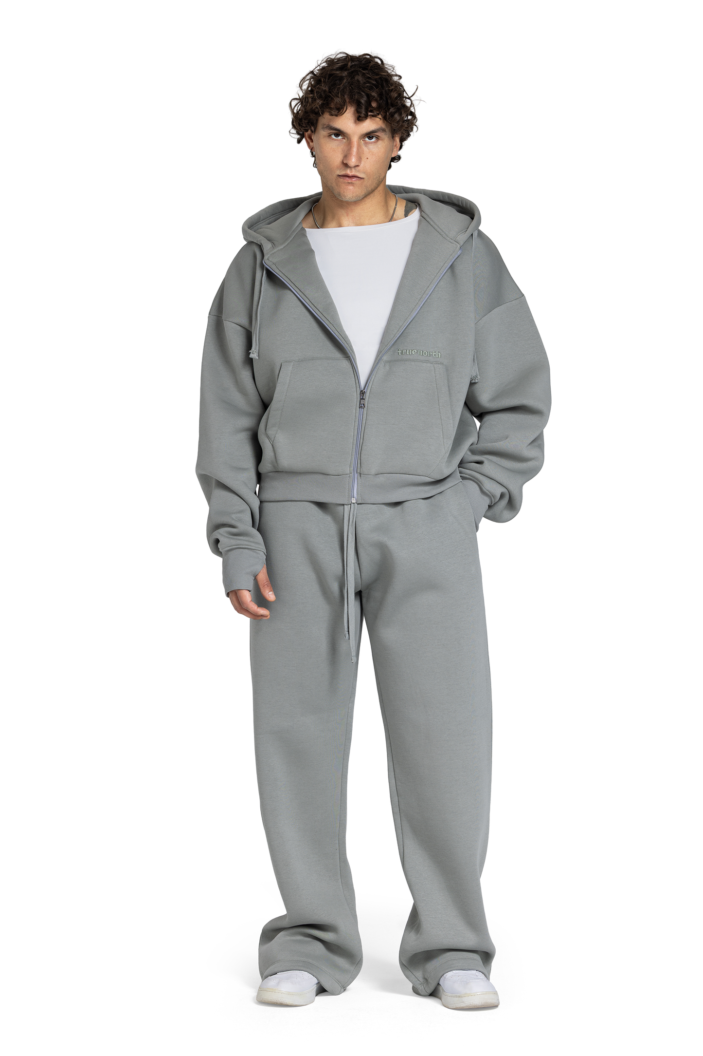 Unisex Oversized Zip-Up Jacket