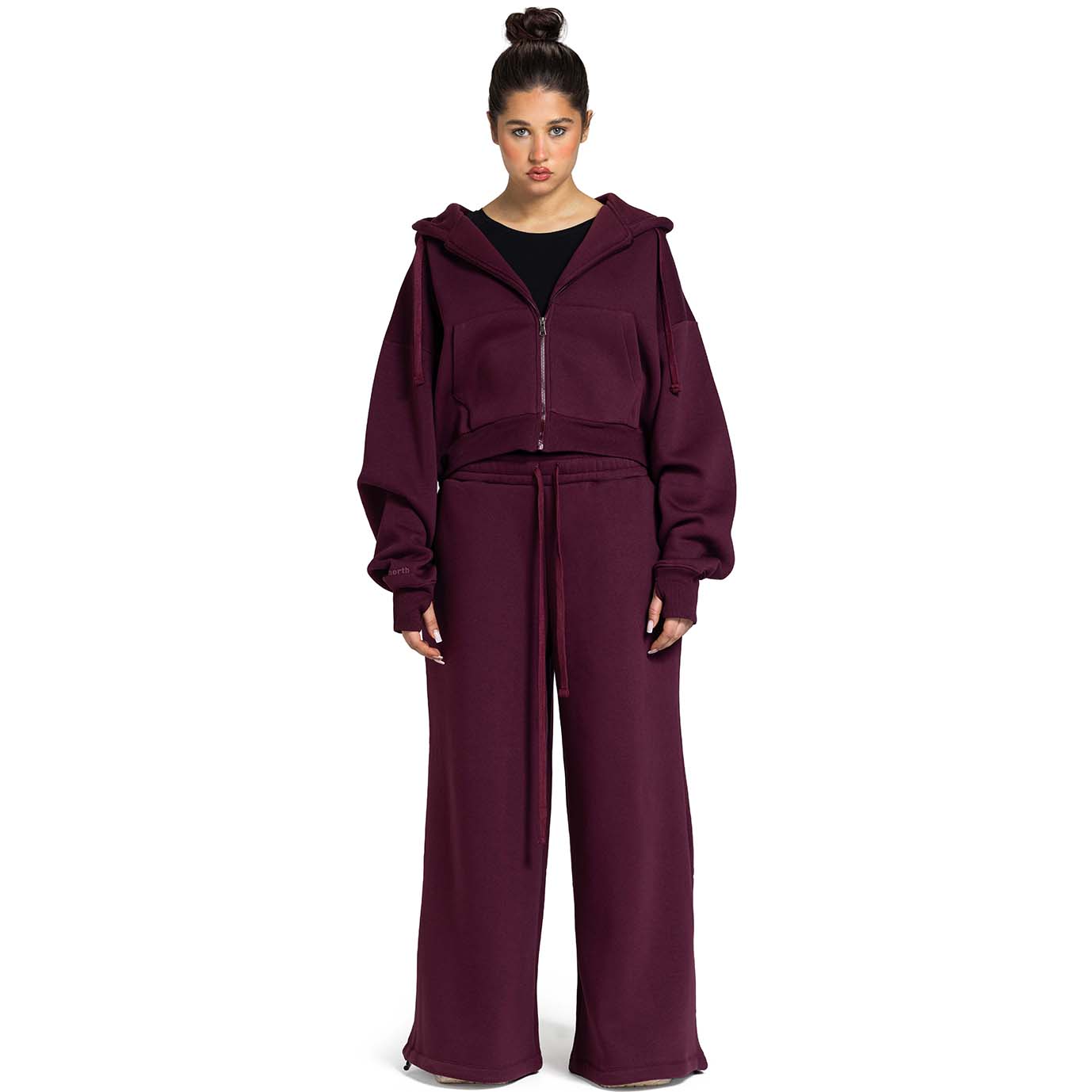 Women Cropped Set