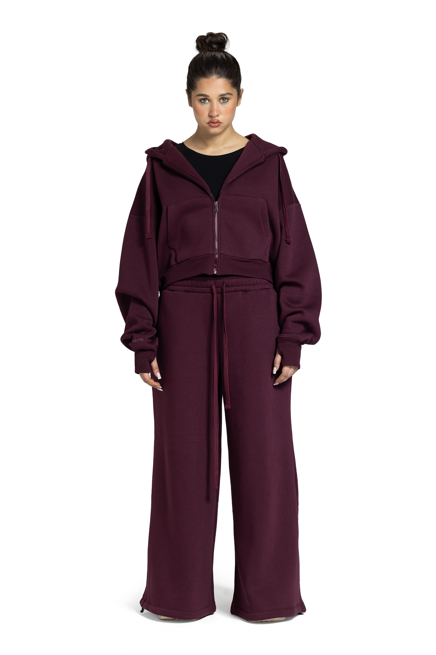 Women’s Cropped Zip-Up Jacket