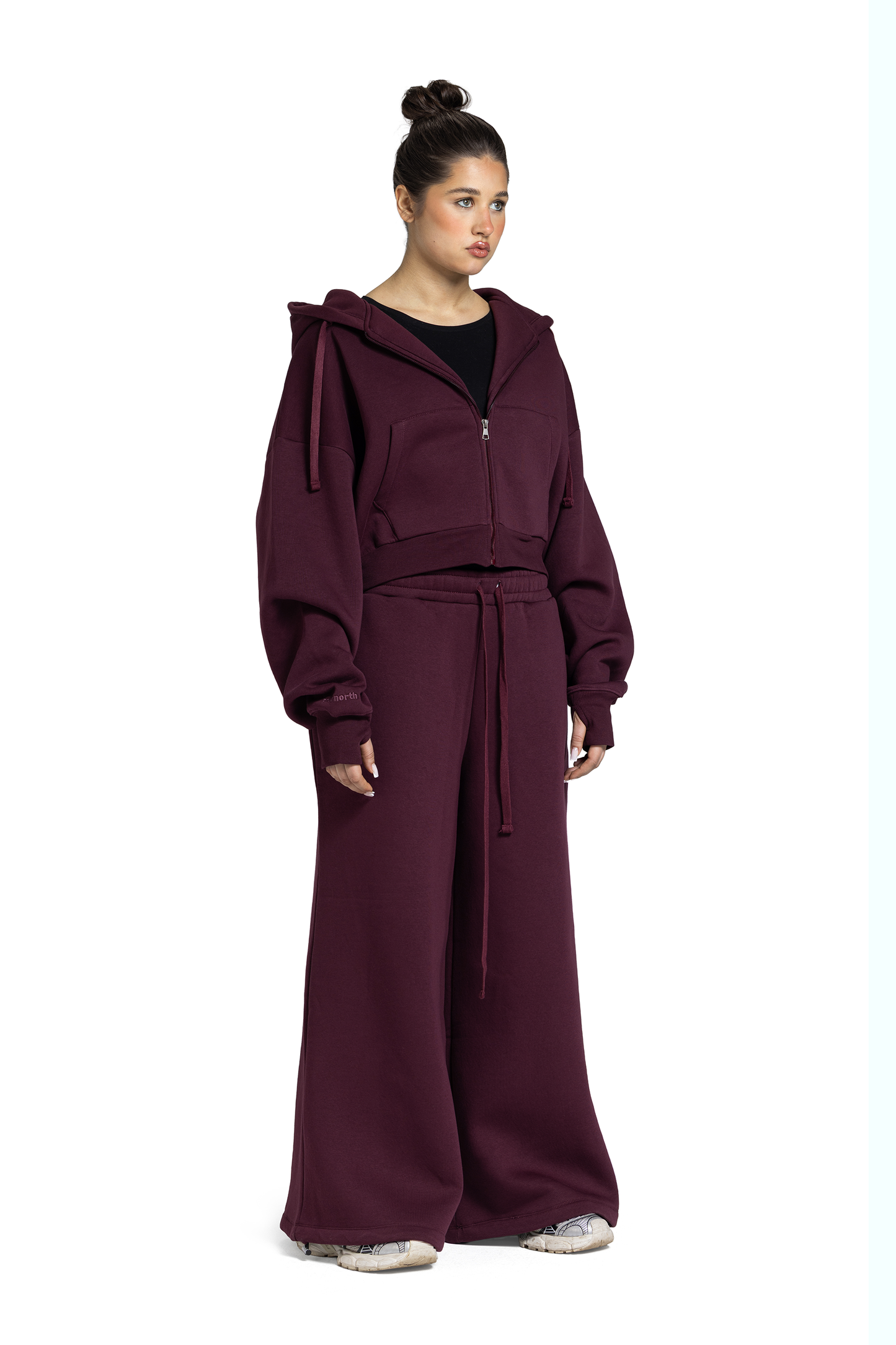 Women’s Cropped Zip-Up Jacket