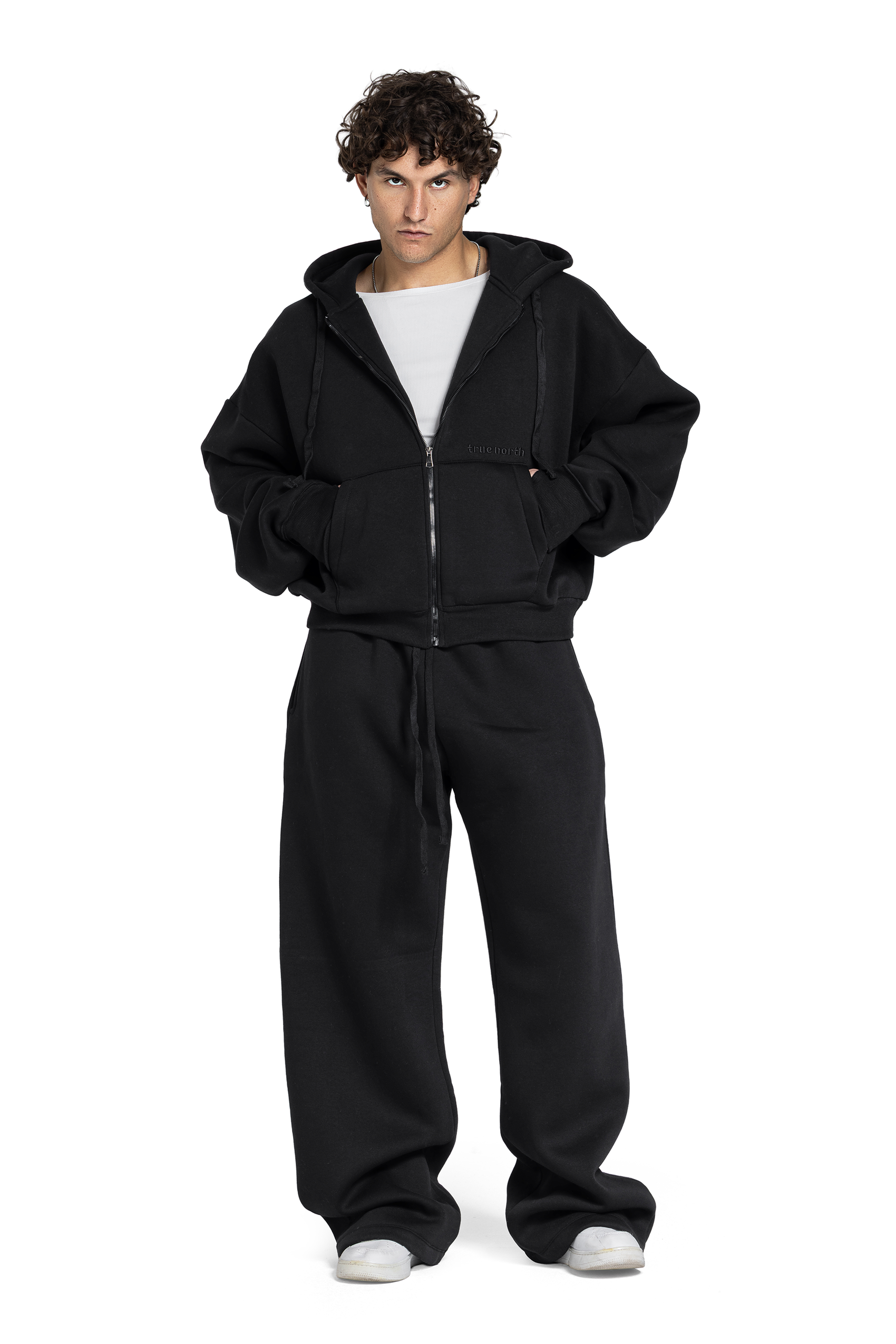 Unisex Oversized Zip-Up Jacket