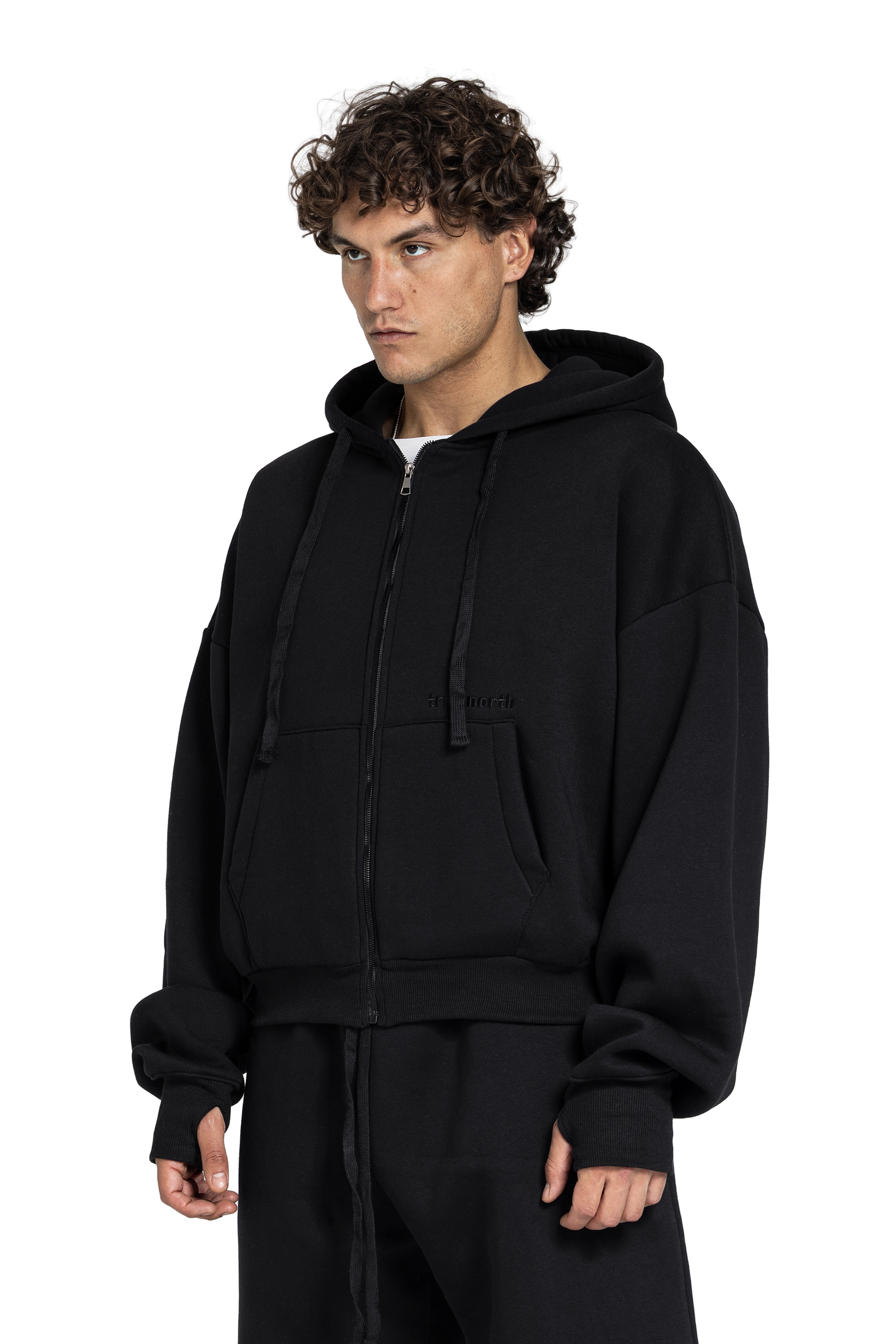 Unisex Oversized Zip-Up Jacket