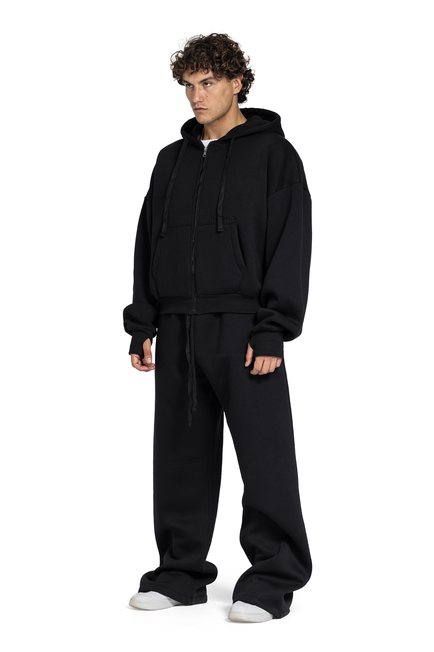 Unisex Oversized Zip-Up Jacket