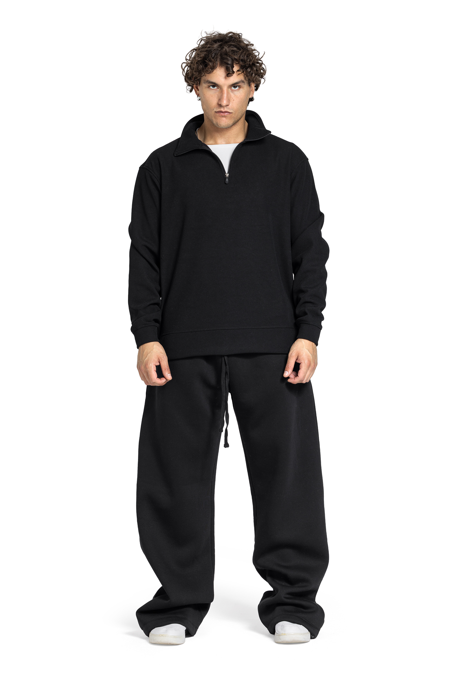 Unisex Quarter Zipper Sweatshirt