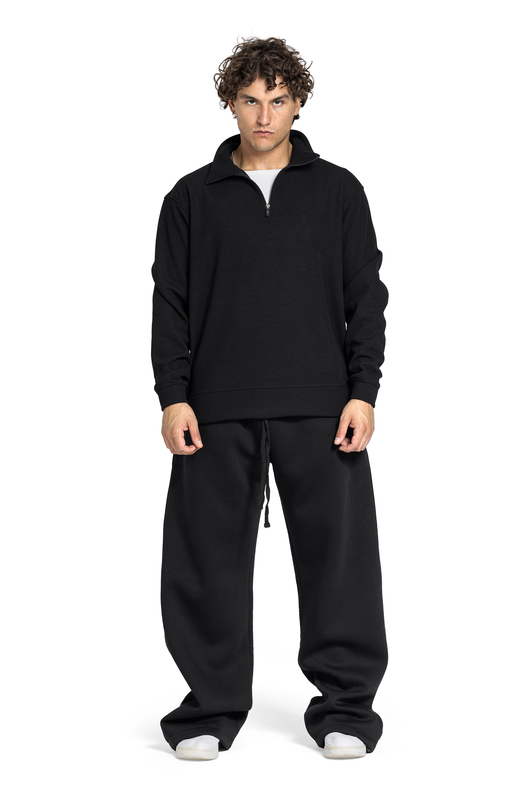 Unisex Quarter Zipper Sweatshirt