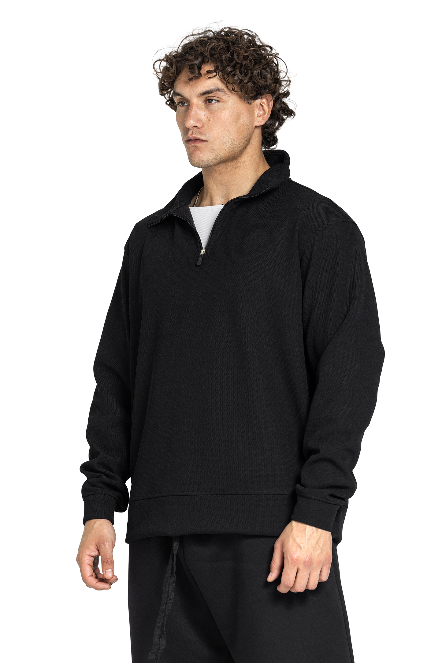 Unisex Quarter Zipper Sweatshirt