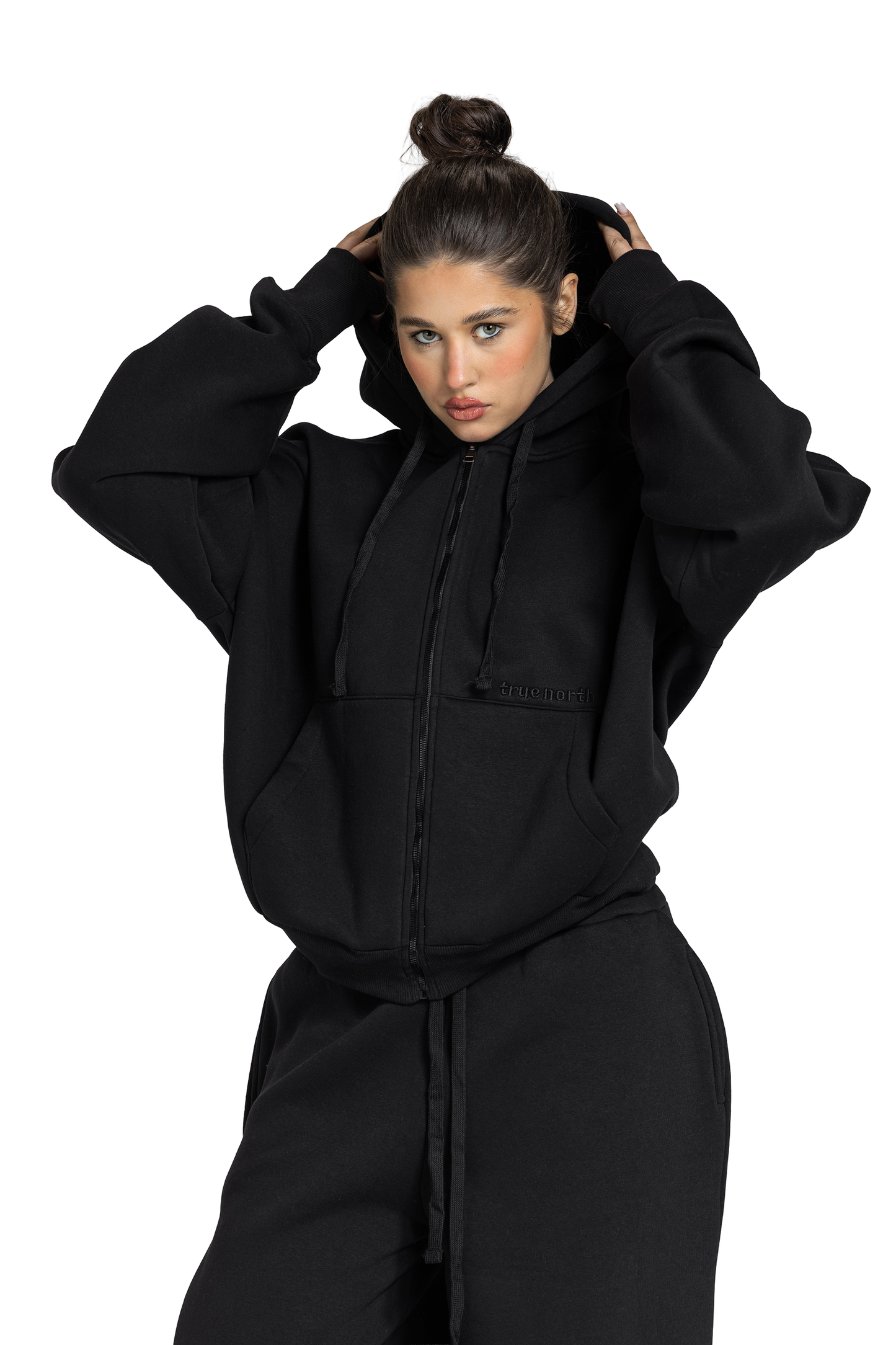 Unisex Oversized Zip-Up Jacket