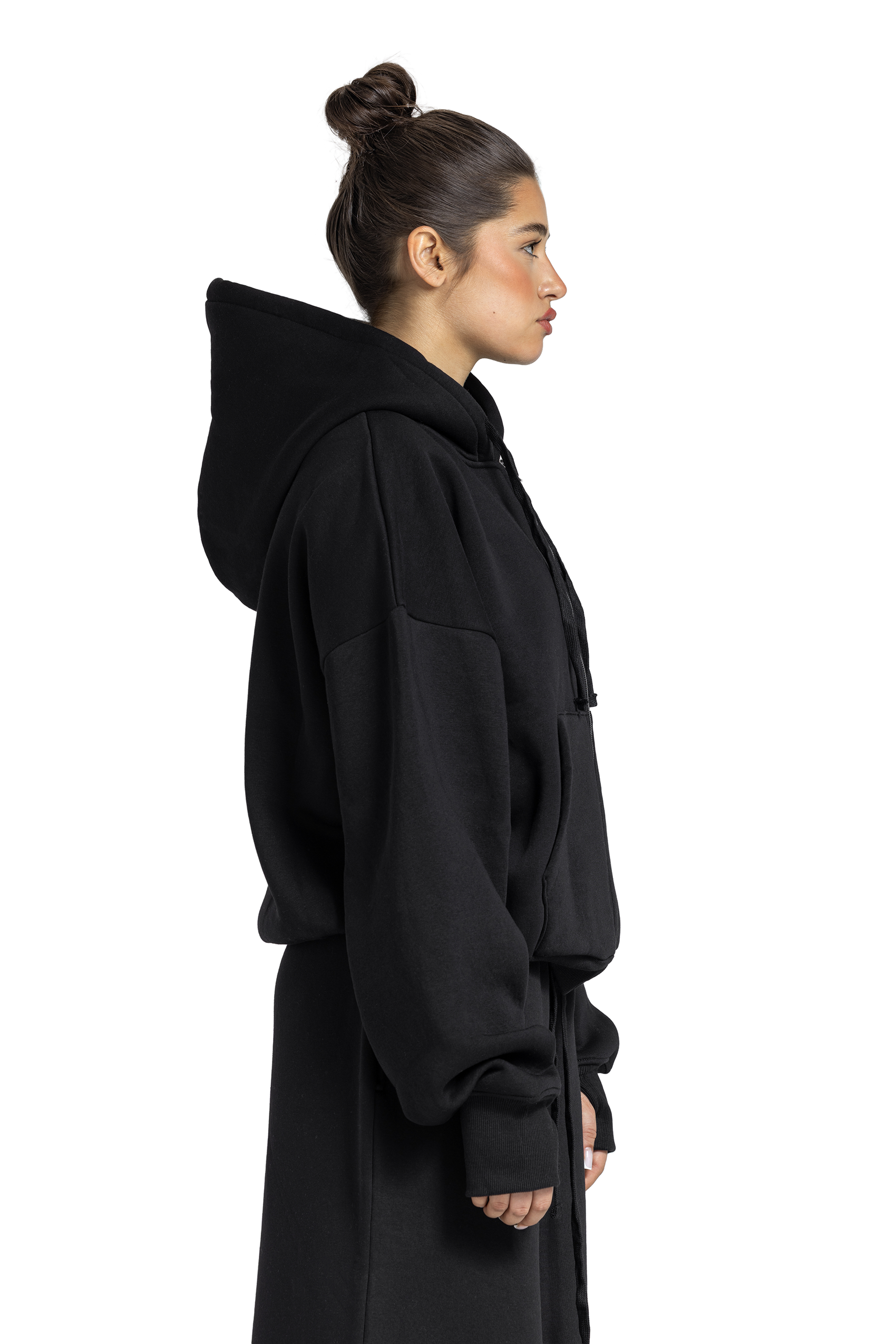 Unisex Oversized Zip-Up Jacket