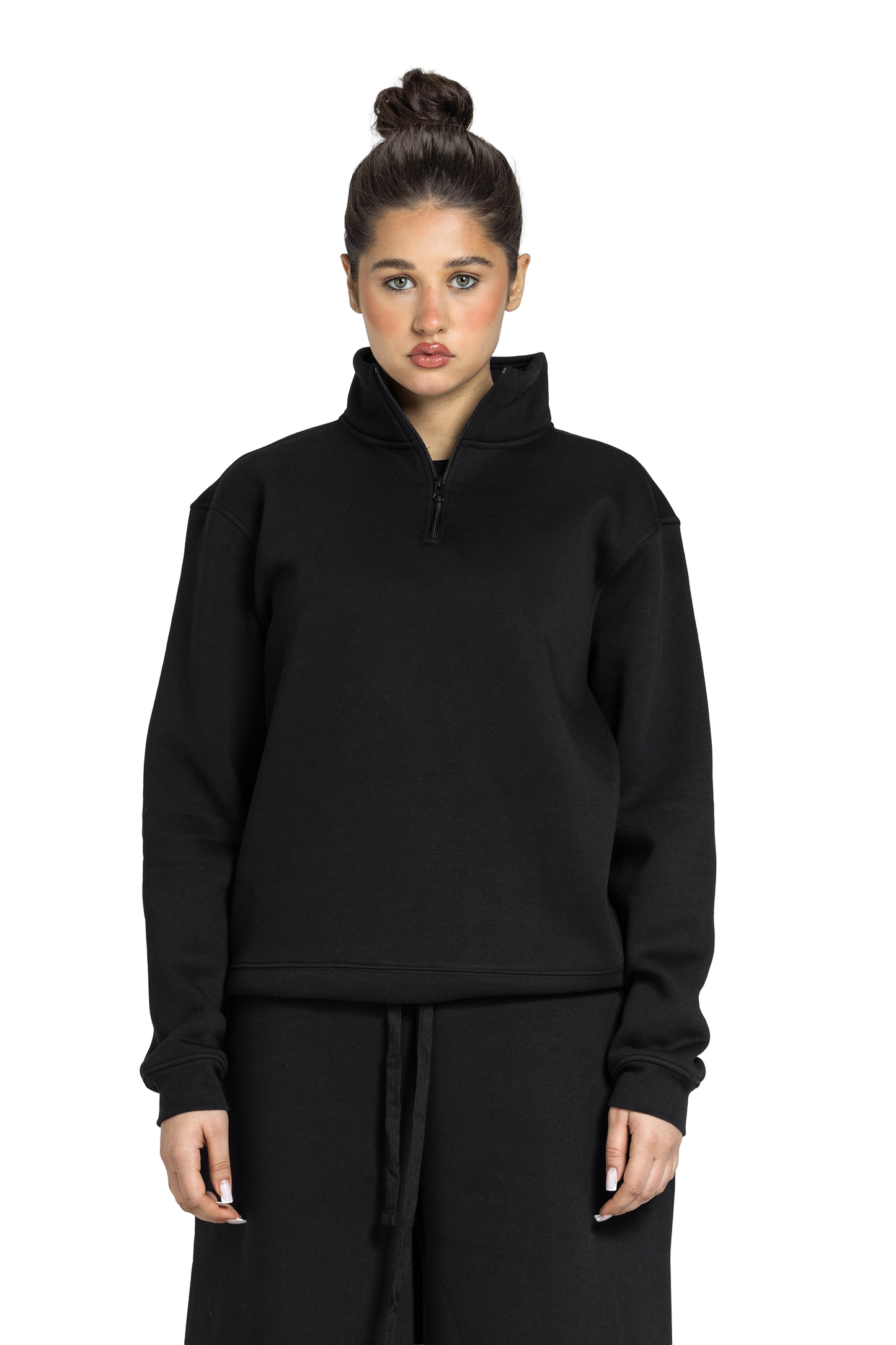 Unisex Quarter Zipper Sweatshirt